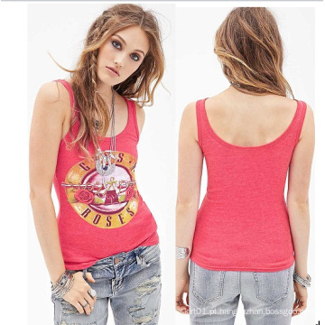 OEM Alta Qualidade Mulheres Tops Senhoras Tank Top